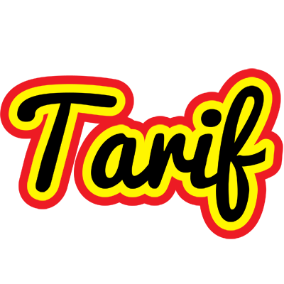 Tarif flaming logo