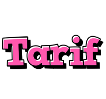 Tarif girlish logo