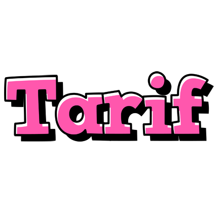 Tarif girlish logo