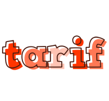 Tarif paint logo