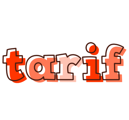Tarif paint logo