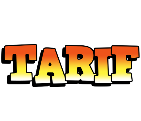 Tarif sunset logo