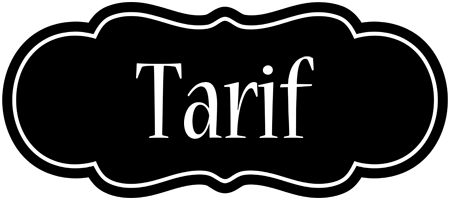 Tarif welcome logo