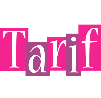 Tarif whine logo