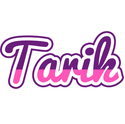 Tarik cheerful logo