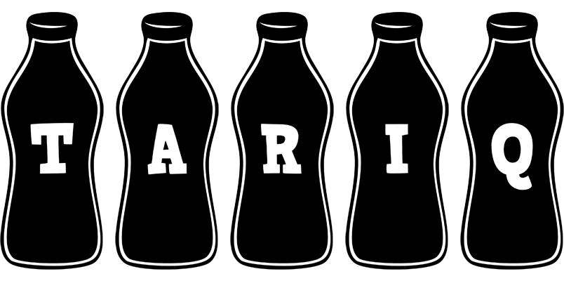 Tariq bottle logo
