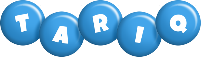 Tariq candy-blue logo