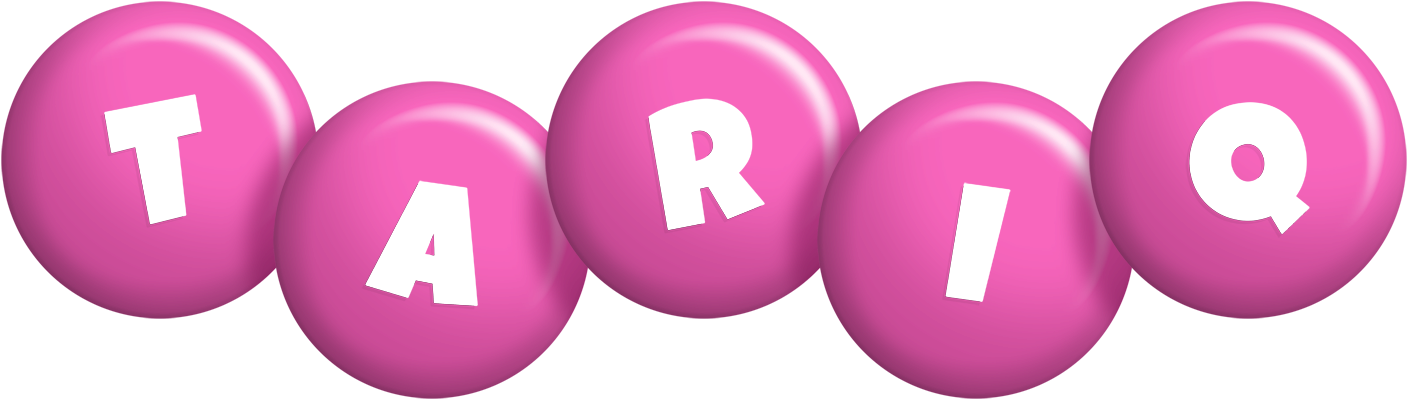 Tariq candy-pink logo