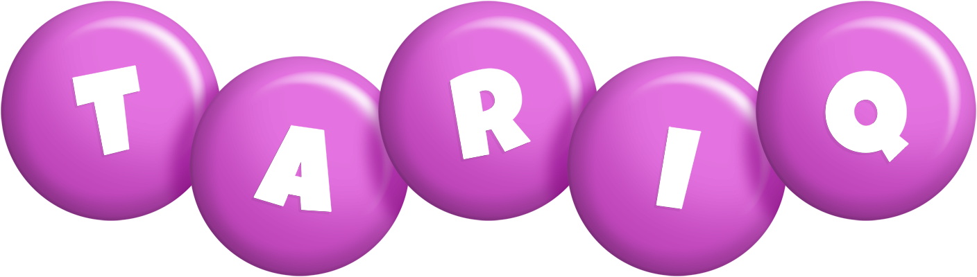 Tariq candy-purple logo