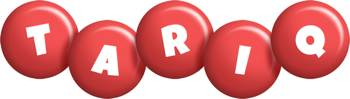 Tariq candy-red logo