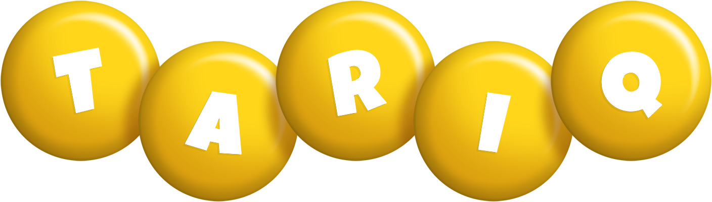 Tariq candy-yellow logo