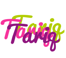 Tariq flowers logo