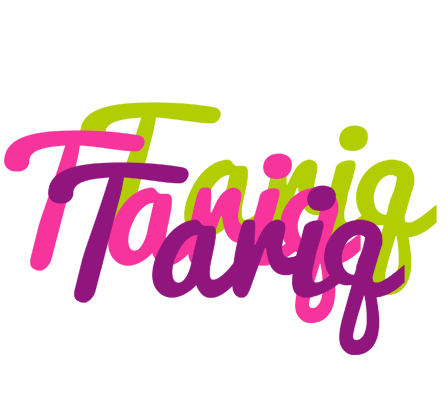 Tariq flowers logo