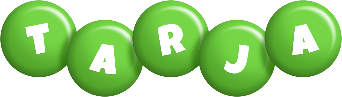 Tarja candy-green logo