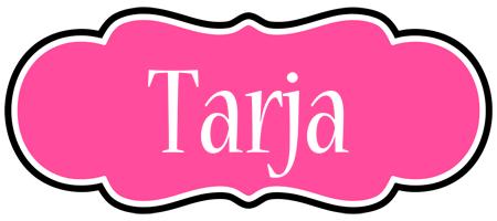 Tarja invitation logo
