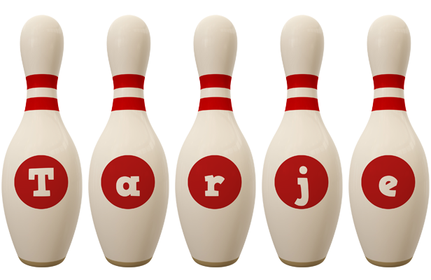 Tarje bowling-pin logo