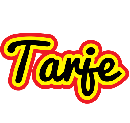 Tarje flaming logo