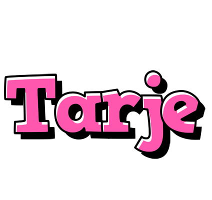 Tarje girlish logo