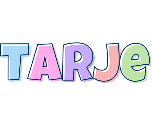 Tarje pastel logo