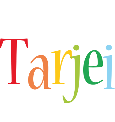 Tarjei birthday logo