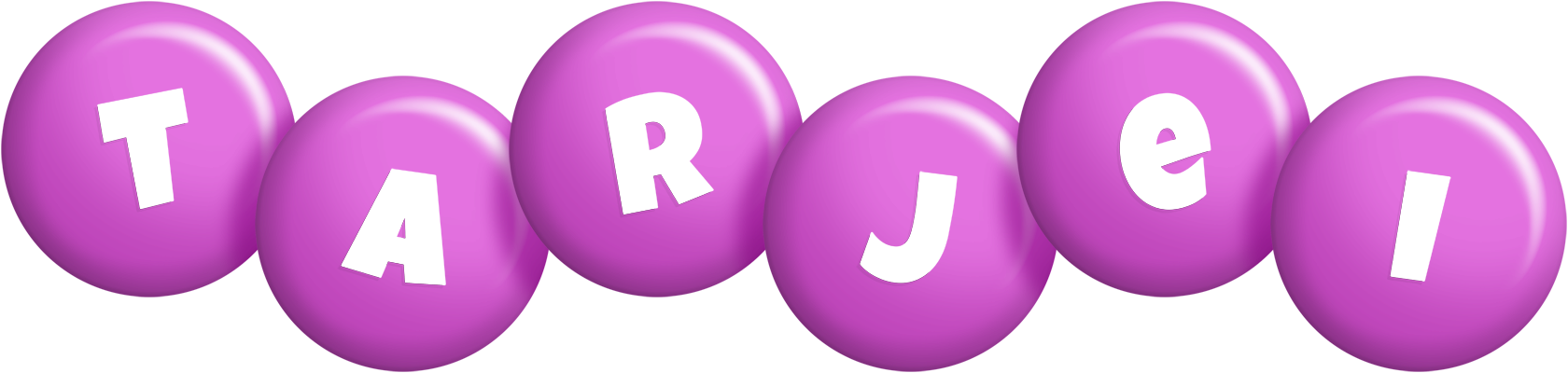 Tarjei candy-purple logo