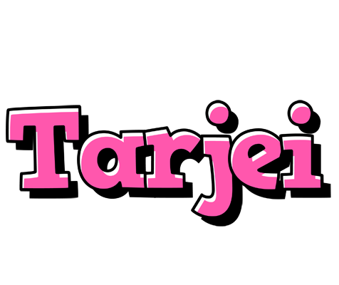 Tarjei girlish logo