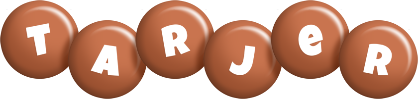 Tarjer candy-brown logo