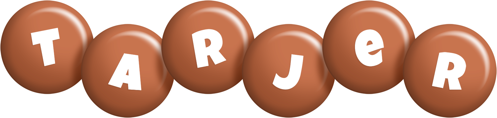 Tarjer candy-brown logo
