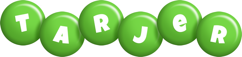 Tarjer candy-green logo