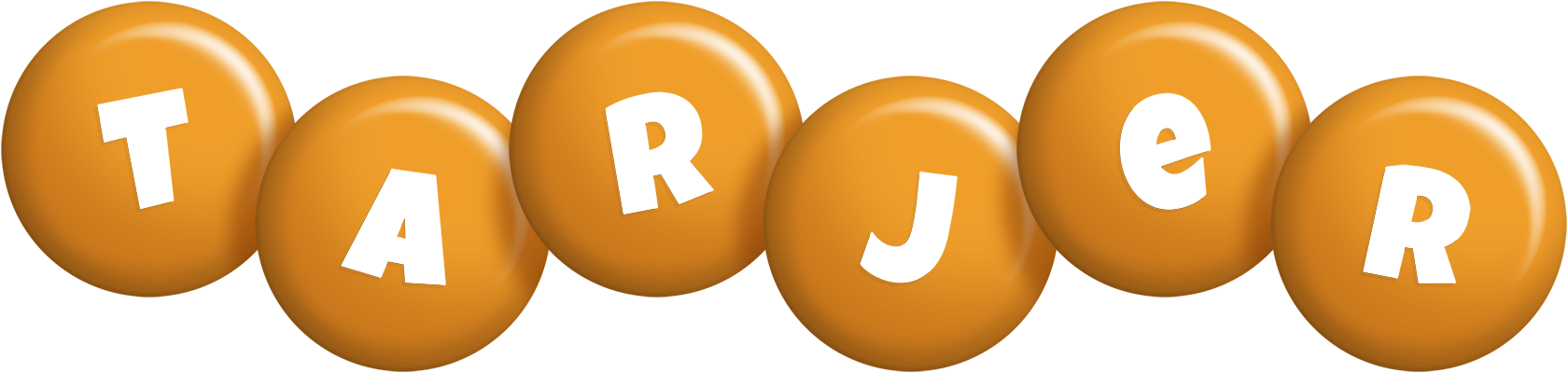 Tarjer candy-orange logo