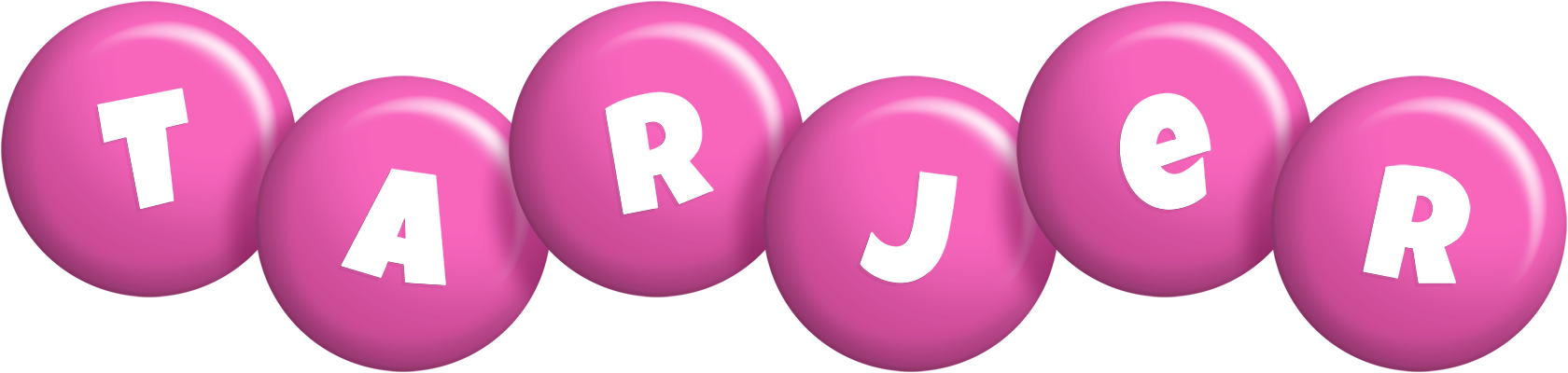 Tarjer candy-pink logo