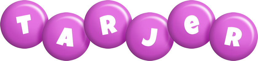 Tarjer candy-purple logo