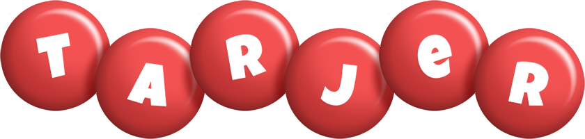 Tarjer candy-red logo
