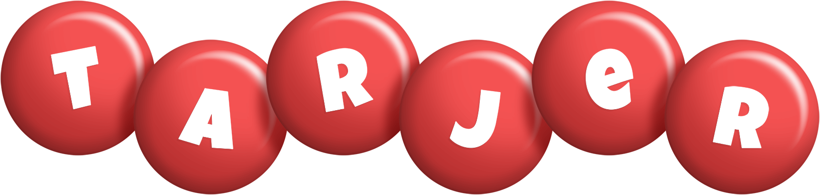 Tarjer candy-red logo