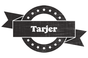 Tarjer grunge logo