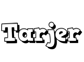 Tarjer snowing logo