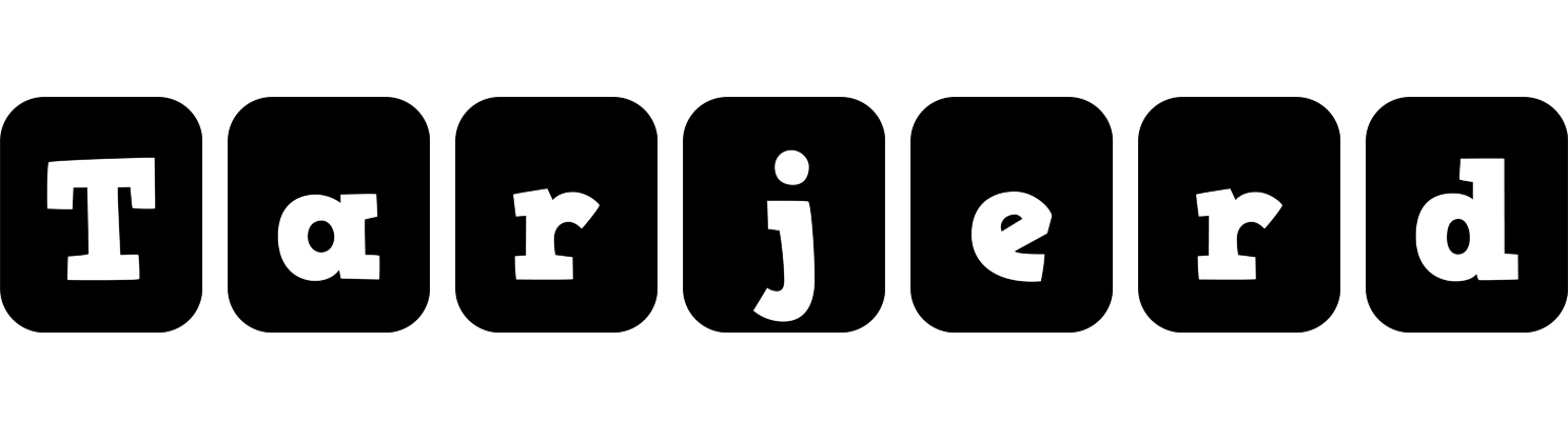 Tarjerd box logo