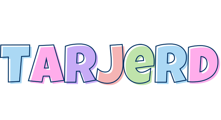 Tarjerd pastel logo
