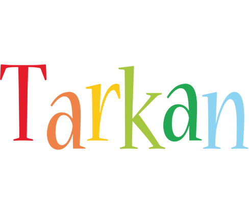 Tarkan birthday logo