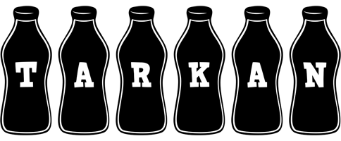 Tarkan bottle logo