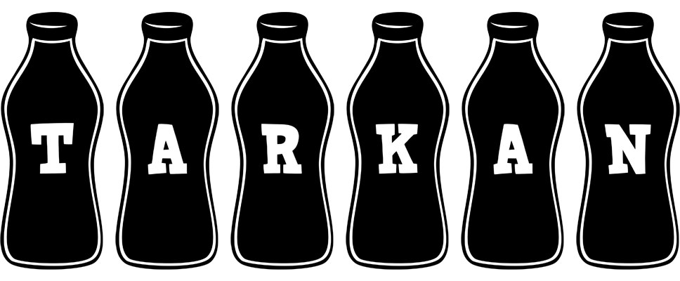 Tarkan bottle logo