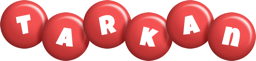 Tarkan candy-red logo