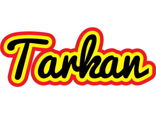 Tarkan flaming logo