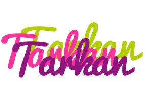 Tarkan flowers logo