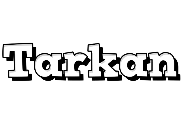 Tarkan snowing logo