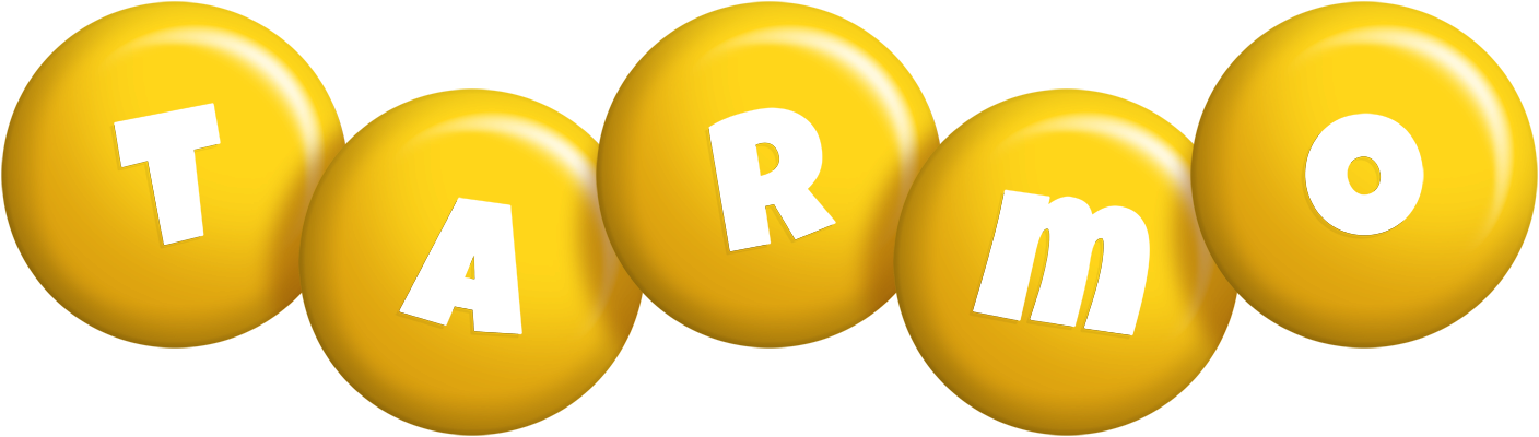Tarmo candy-yellow logo