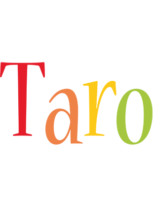 Taro birthday logo