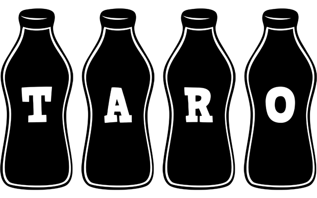 Taro bottle logo
