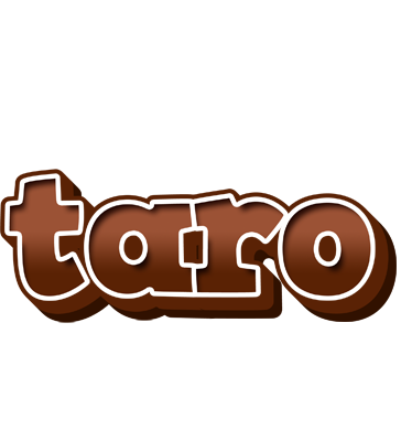 Taro brownie logo
