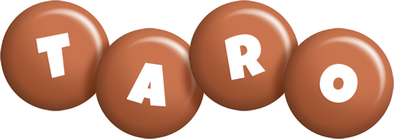 Taro candy-brown logo